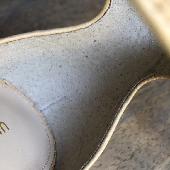 J. McLauglin Madison raffia tan ankle strap sandals Sz 9.5 EUC - Picture 14 of 14